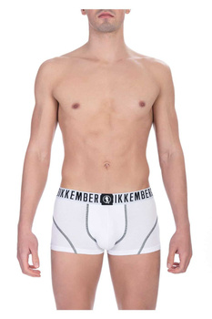 Boxers Marke Bikkembergs Modell BKK1UTR06BI Farbe White. Underwear Men. Saison: All Year