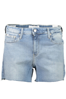 CALVIN KLEIN JEANS SHORT WOMAN LIGHT BLUE