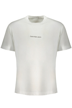 CALVIN KLEIN MEN&#39;S SHORT SLEEVE T-SHIRT WHITE