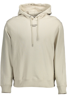 CALVIN KLEIN SWEATSHIRT WITHOUT ZIP MAN BEIGE