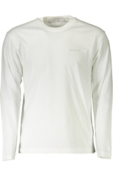 CALVIN KLEIN WHITE MEN&#39;S LONG SLEEVED T-SHIRT