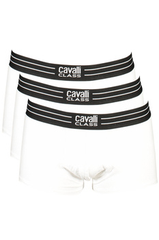 CAVALLI CLASS MEN&#39;S WHITE BOXER