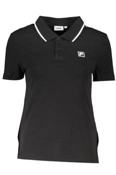 FILA POLO SHORT SLEEVE WOMAN BLACK