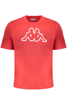 KAPPA MEN&#39;S SHORT SLEEVE T-SHIRT RED