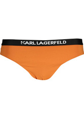 KARL LAGERFELD BEACHWEAR SWIMSUIT BOTTOM WOMAN ORANGE