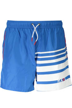 KARL LAGERFELD BEACHWEAR SWIMSUIT PART UNDER MAN BLUE