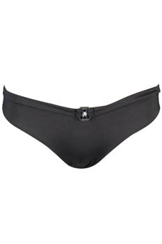 KARL LAGERFELD BEACHWEAR WOMEN&#39;S BOTTOM SWIMSUIT BLACK