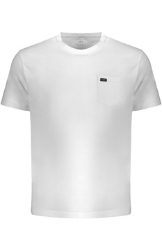 LEE MEN&#39;S SHORT SLEEVE T-SHIRT WHITE