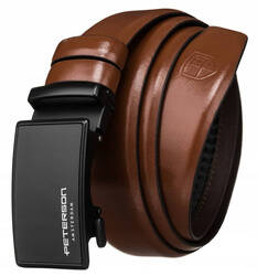 Leather belt PETERSON PTN A004