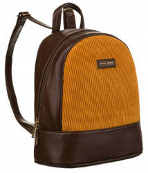 Leatherette bagpack DAVID JONES 6877-3