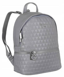 Leatherette bagpack DAVID JONES 6942-2