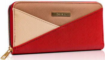 Leatherette wallet 4U CAVALDI LPD-09-BL