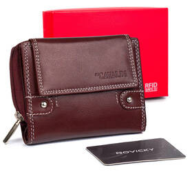 Leather's wallet RFID 4U CAVALDI N-1508