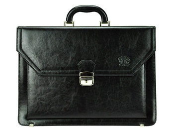 Men's genuine leather briefcase Stefania B405 BY