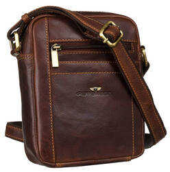 Men's genuine leather sachet Peterson PTN TB-117-COM