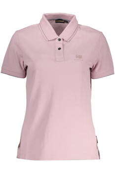 NAPAPIJRI POLO SHORT SLEEVE WOMAN PINK