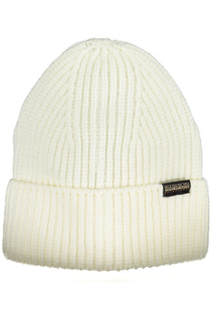 NAPAPIJRI WHITE MEN&#39;S BEANIE