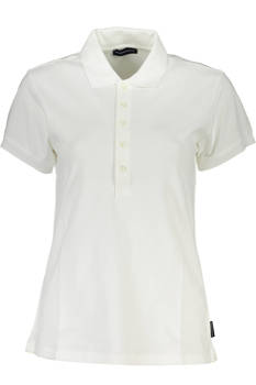 NORTH SAILS POLO SHORT SLEEVE WOMAN WHITE