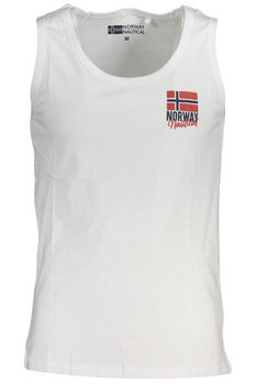 NORWAY 1963 WHITE MEN&#39;S TANK TOP