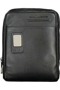 PIQUADRO MEN&#39;S SHOULDER BAG BLACK