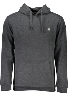 SERGIO TACCHINI MEN&#39;S GRAY ZIPLESS SWEATSHIRT