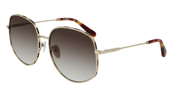 SUNGLASSES FERRAGAMO WOMEN SF277S-710 (Szkło/Zausznik/Mostek) 61/17/140 mm)