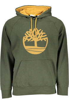 TIMBERLAND GREEN MEN&#39;S ZIPLESS SWEATSHIRT