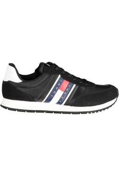 TOMMY HILFIGER BLACK MEN&#39;S SPORTS SHOES