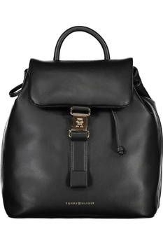 TOMMY HILFIGER WOMEN&#39;S BLACK BACKPACK