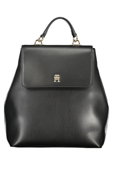 TOMMY HILFIGER WOMEN&#39;S BLACK BACKPACK