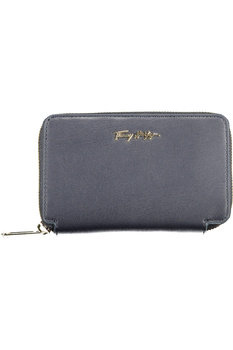 TOMMY HILFIGER WOMEN&#39;S BLUE WALLET