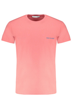 TRUSSARDI MEN&#39;S SHORT SLEEVED T-SHIRT PINK