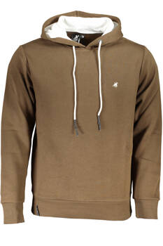 US GRAND POLO MEN&#39;S BROWN ZIPLESS SWEATSHIRT