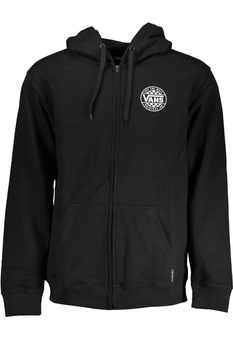 VANS MEN&#39;S BLACK ZIP SWEATSHIRT