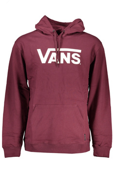 VANS RED MEN&#39;S ZIPLESS SWEATSHIRT