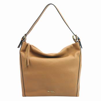 Women's genuine leather handbag Pierre Cardin 6334 EDF