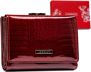 Women's leather wallet Lorenti 15-09-RS RFID