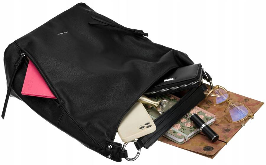 Capacious eco leather shopper bag - David Jones