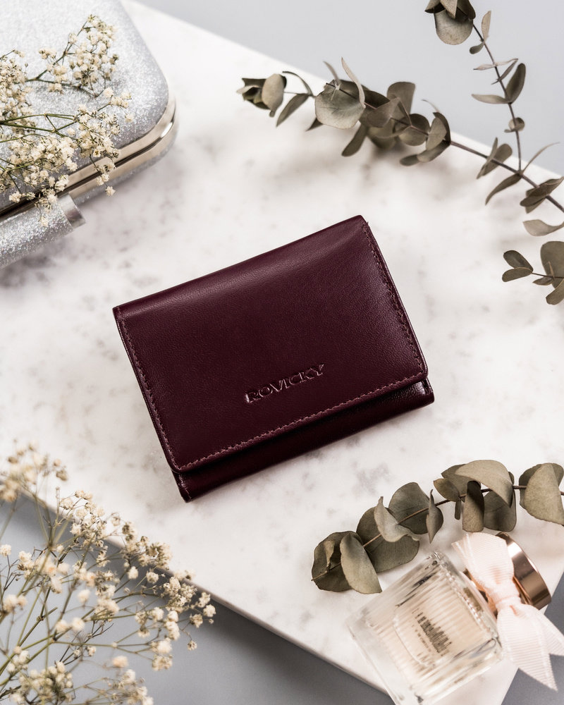 Leather wallet with an outer purse - Rovicky