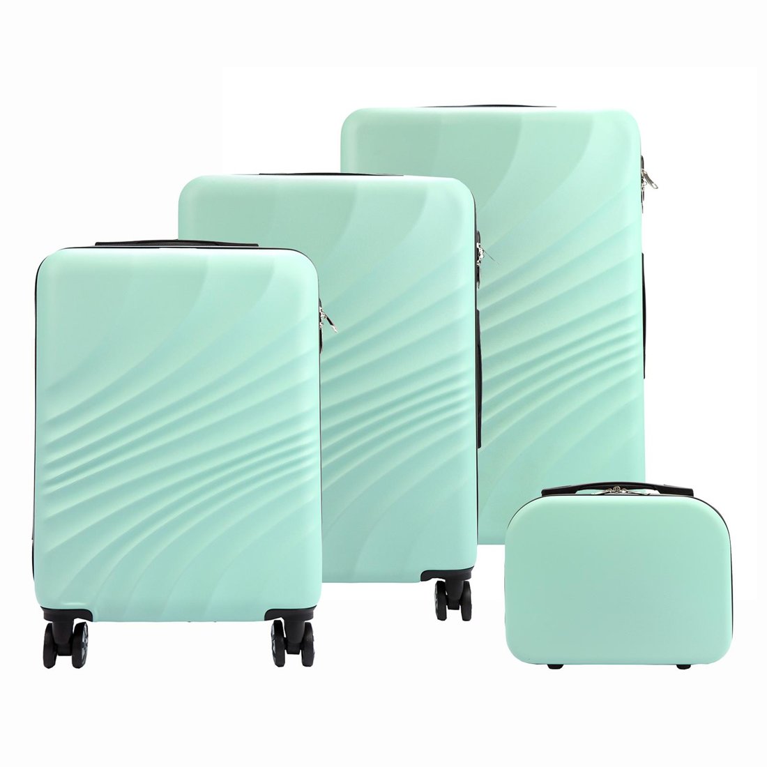 Sturdy ABS women's suitcase Gregorio W3002 S14/20/24/28