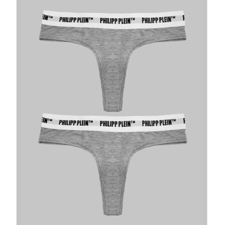 Briefs Marke Philipp Plein Modell DUPP_BI-PACK Farbe Grey. Underwear Women. Saison: All Year