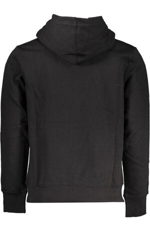 CALVIN KLEIN MEN&#39;S BLACK ZIPLESS SWEATSHIRT