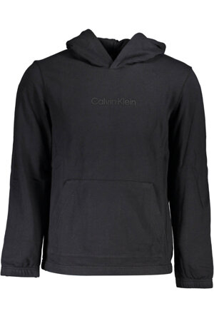 CALVIN KLEIN SWEATSHIRT WITHOUT ZIP BLACK MAN