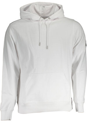 CALVIN KLEIN SWEATSHIRT WITHOUT ZIP MAN WHITE