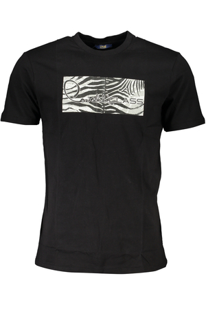 CAVALLI CLASS MEN&#39;S SHORT SLEEVE T-SHIRT BLACK