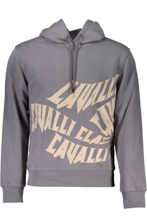 CAVALLI CLASS SWEATSHIRT WITHOUT ZIP FOR MAN GRAY