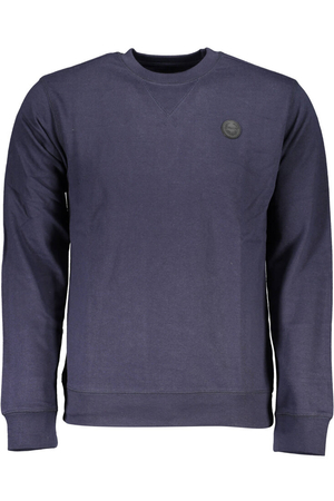 GIAN MARCO VENTURI BLUE MAN SWEATSHIRT WITHOUT ZIP