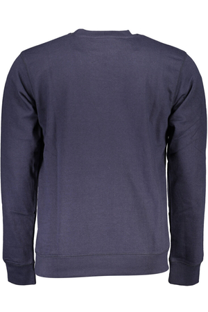 GIAN MARCO VENTURI BLUE MAN SWEATSHIRT WITHOUT ZIP