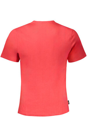 GIAN MARCO VENTURI MEN&#39;S RED SHORT SLEEVE T-SHIRT