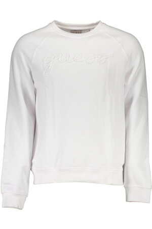 GUESS JEANS SWEATSHIRT WITHOUT ZIP MAN WHITE